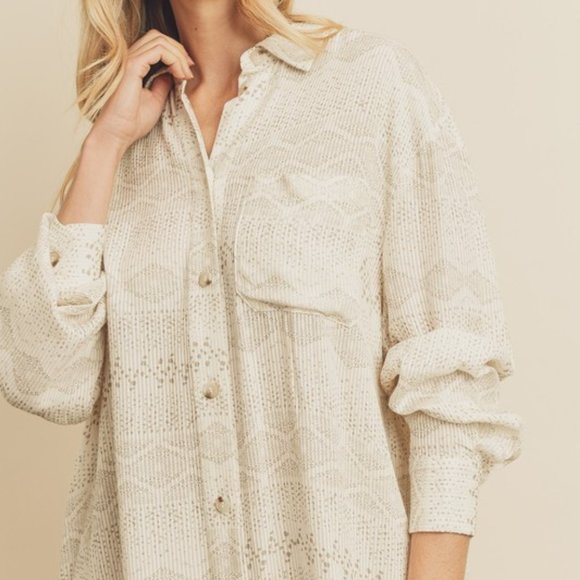 NWT Oversized shirt dress - Picture 9 of 12
